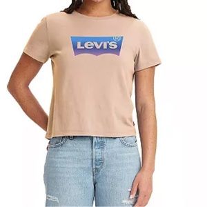 Levi's Cropped Graphic Tee